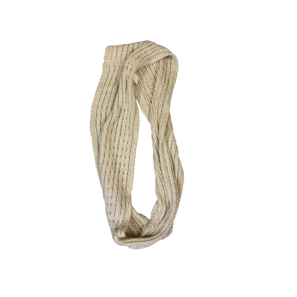 NWT Aeropostale Cream Chunky Knit Infinity Scarf‎ Cozy Winter Warm